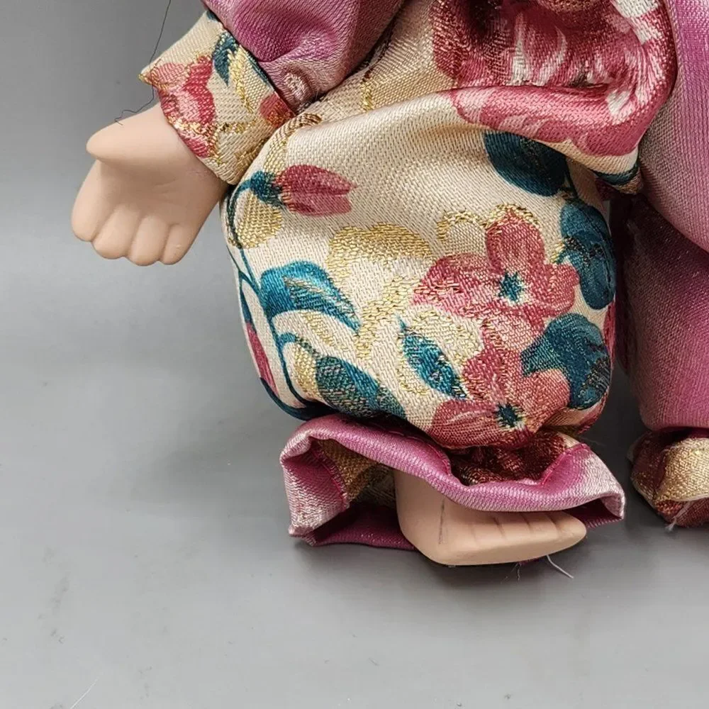 Italian Venetian Porcelain Carnival Harlequin Doll 11 inches